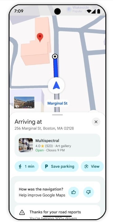 Find parking spots and save the location before you walk to your destination building. | Image credit-Google - Exciting Google Maps update adds new useful features