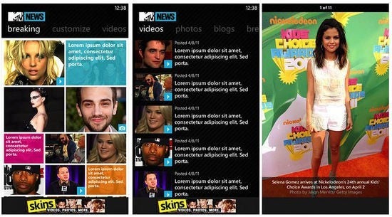 MTV News hits the WP7 Marketplace