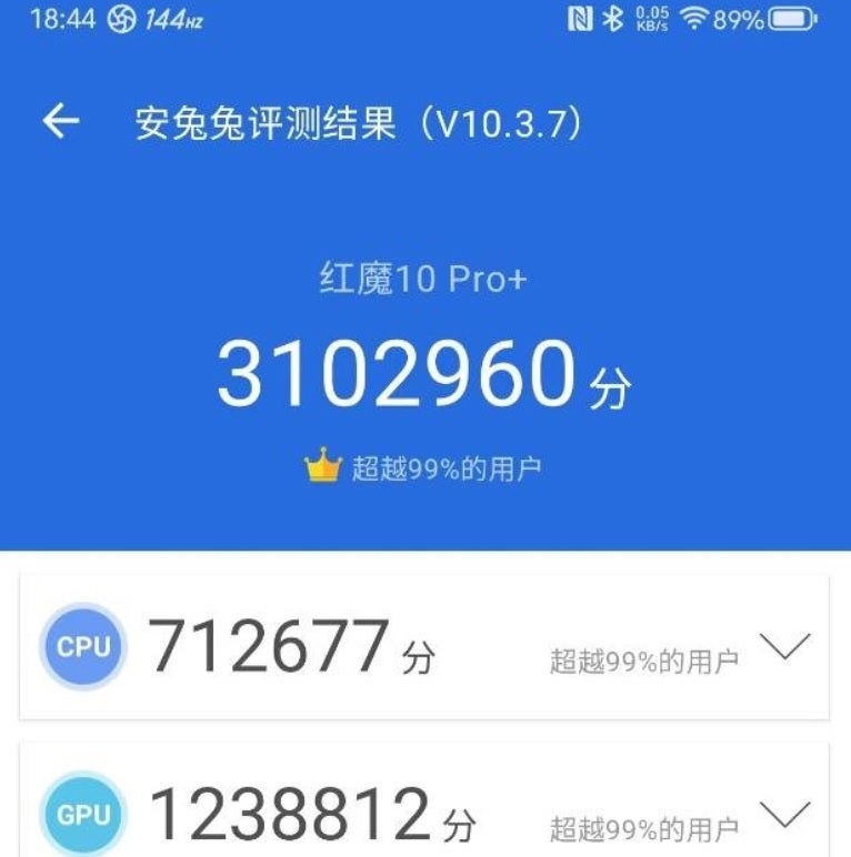 The RedMagic 10 Pro+ gaming phone&amp;nbsp; maintains its lead over the OnePlus 13 on AnTuTu. | Image credit-AnTuTu - AnTuTu&#039;s top scoring handset is a gaming phone with a benchmark tally over 3 million