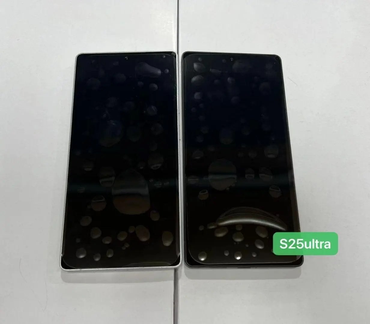 Photo by @Jukanlosreve. - Samsung Galaxy S25 Ultra leaked dummy unit reveals rounded corners and new design details