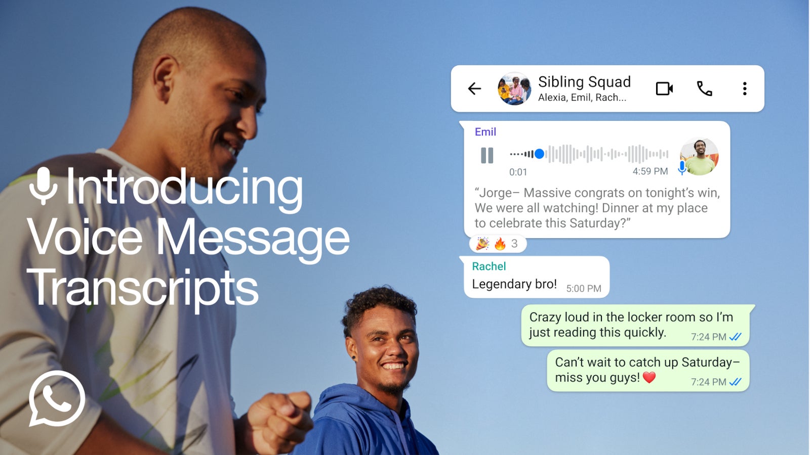 Voice message transcripts are finally coming to WhatsApp