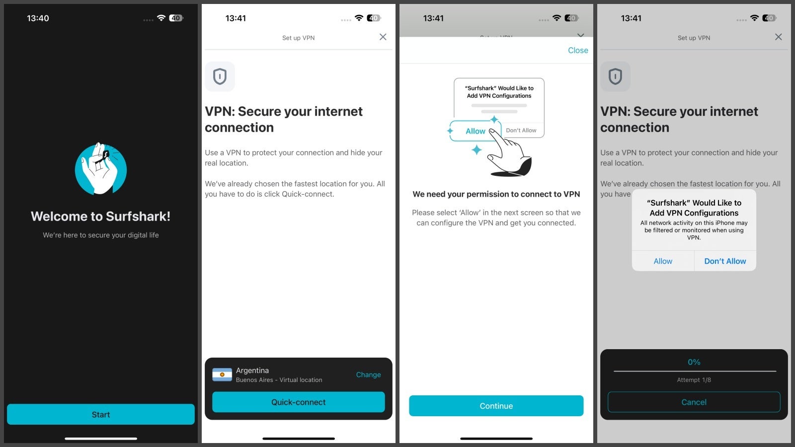 How to set up VPN on your iPhone with Surfshark