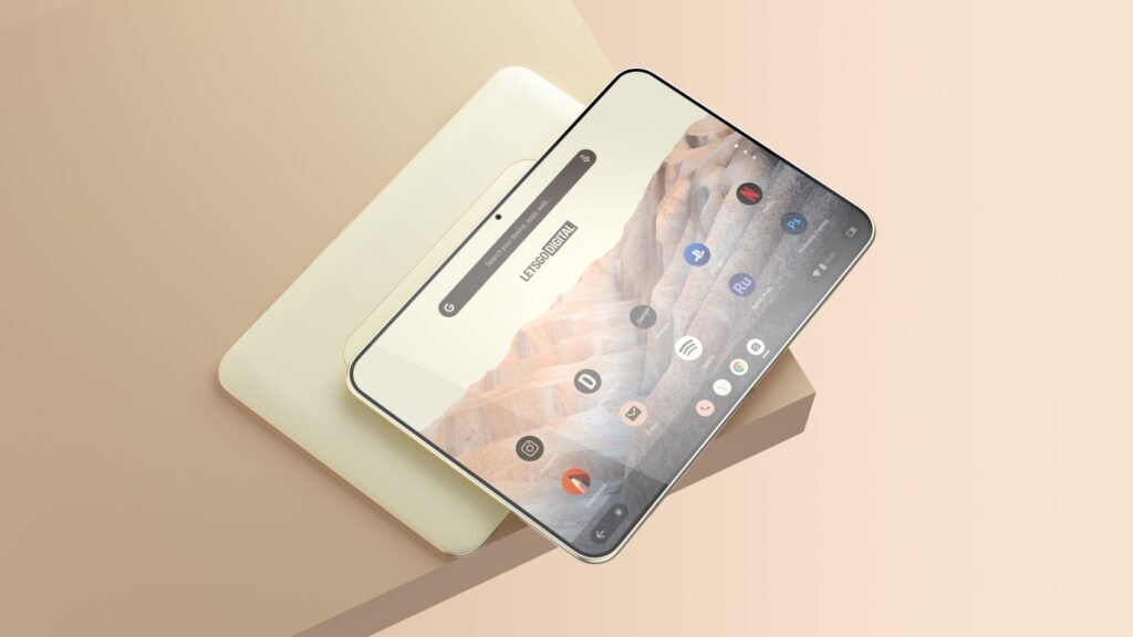 A 2021 early concept render of the Google Pixel Tablet | Image credit — Letsgodigital - Why the Pixel Tablet's cancellation makes sense in light of a possible Android and Chrome OS merge