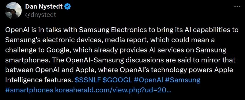 Samsung и OpenAI