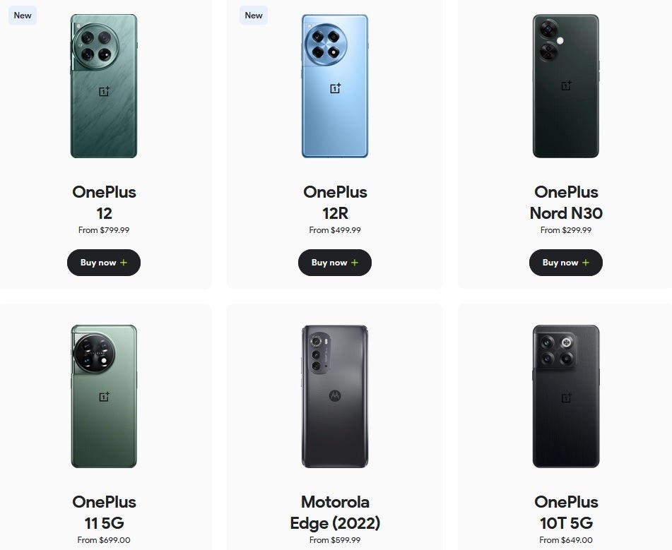 Google&#039;s website recommends Android phones based on your preferences. | Image credit-Google - Setting up your new Android phone could require a different process next year