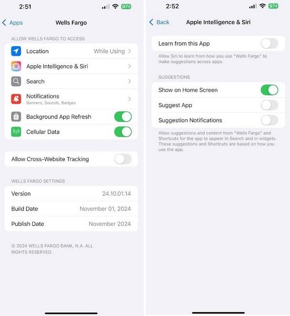 How to cut off Apple Intelligence from accessing your financial apps. | Image credit-PhoneArena - Apple Intelligence analyzes how you use your financial apps. Here's how you can stop this