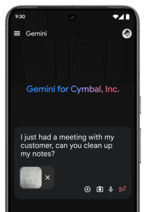 Gemini mobile app