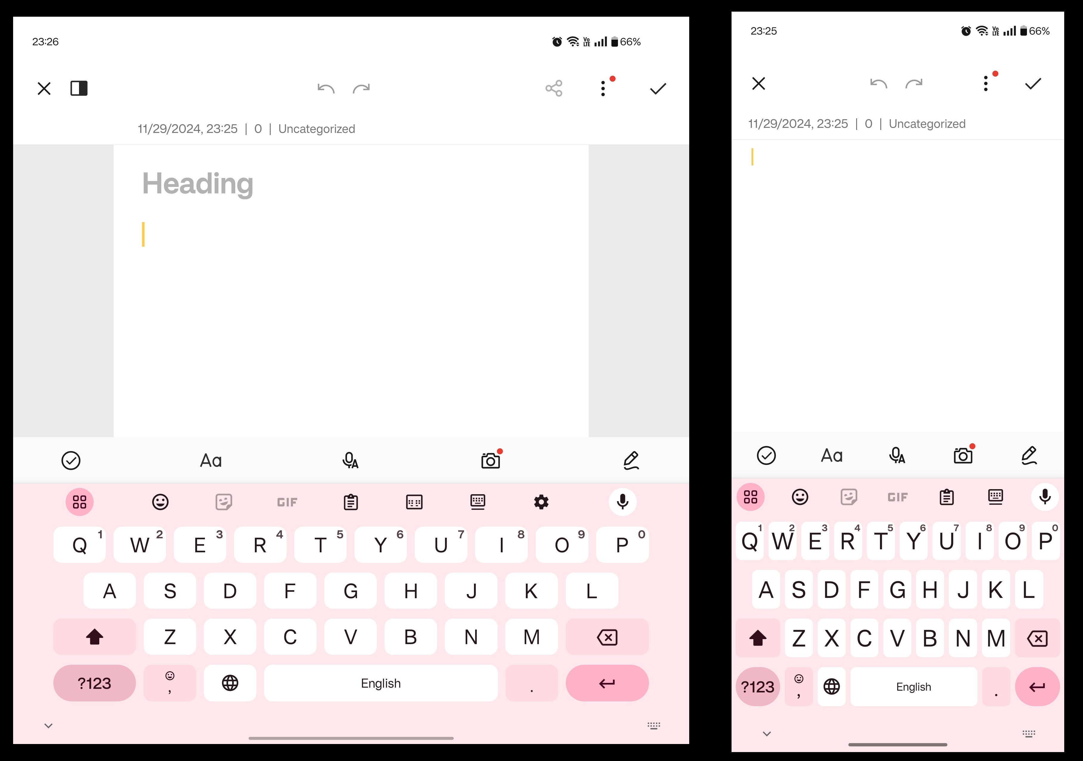 Typing experience on foldable of normal phone - I never believed in foldables. Now I’m obsessed