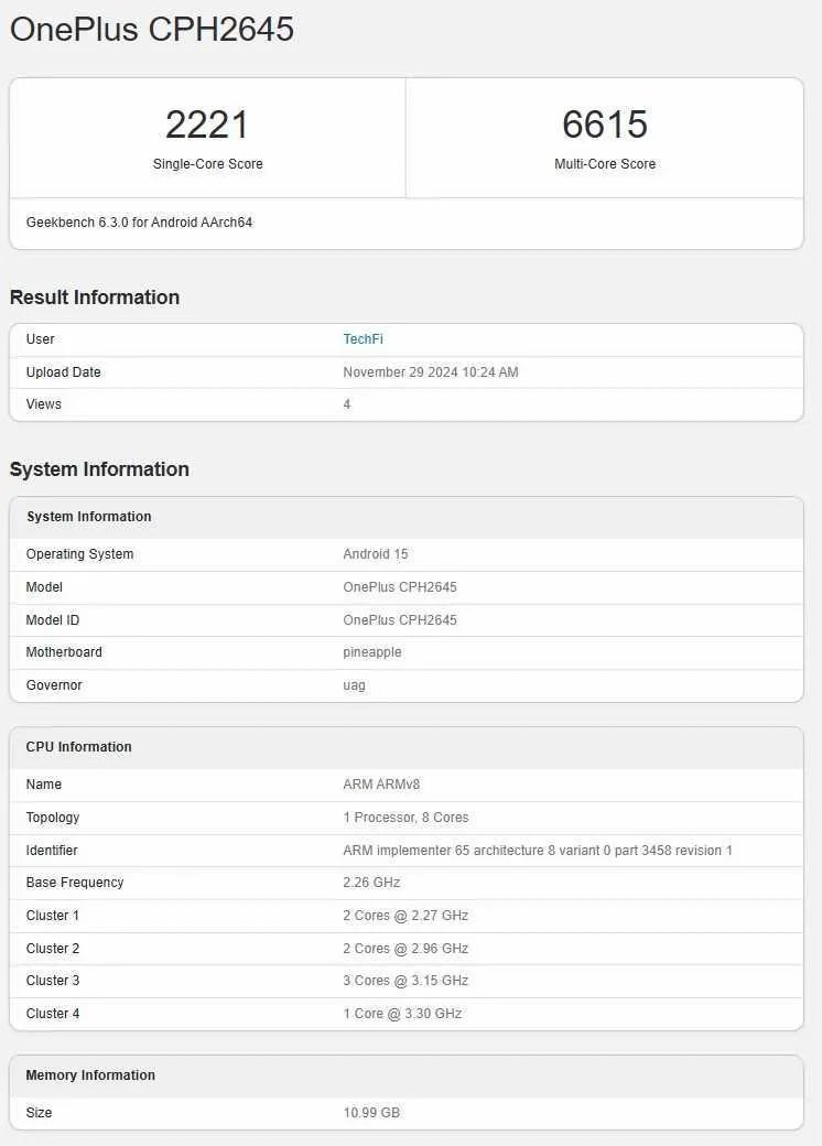 OnePlus 13R is one step nearer to liberate, new benchmark list confirms chipset