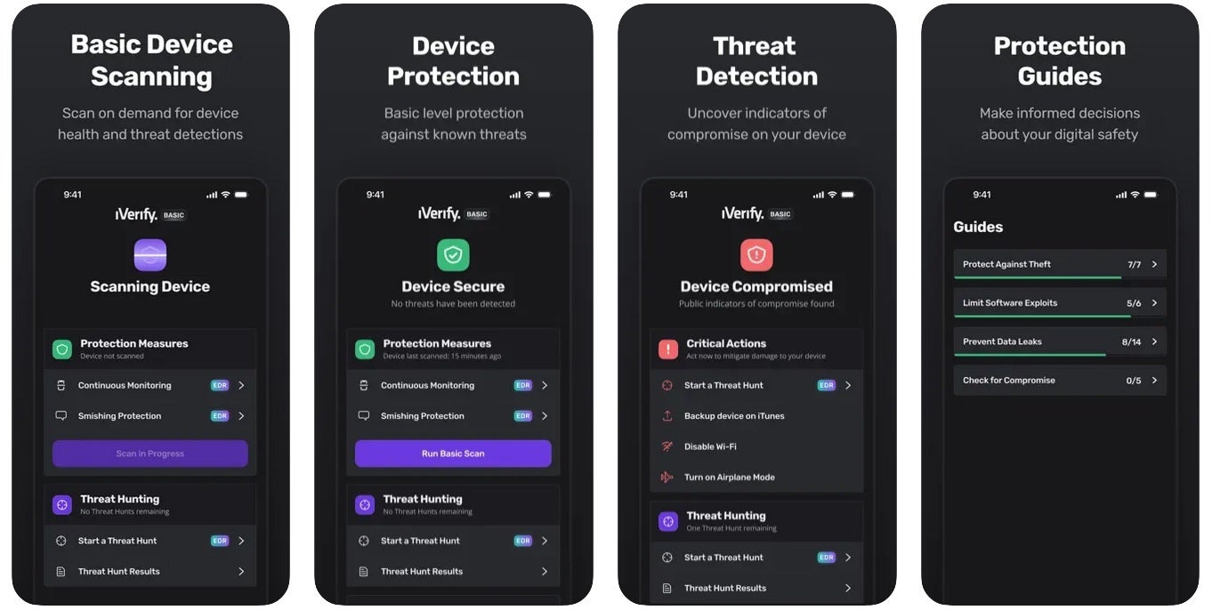 The iVerify app can discover if your phone has been infected with Pegasus. | Image credit-Apple - Would you pay 99 cents to make sure your iOS or Android device isn&#039;t infected with Pegasus spyware?