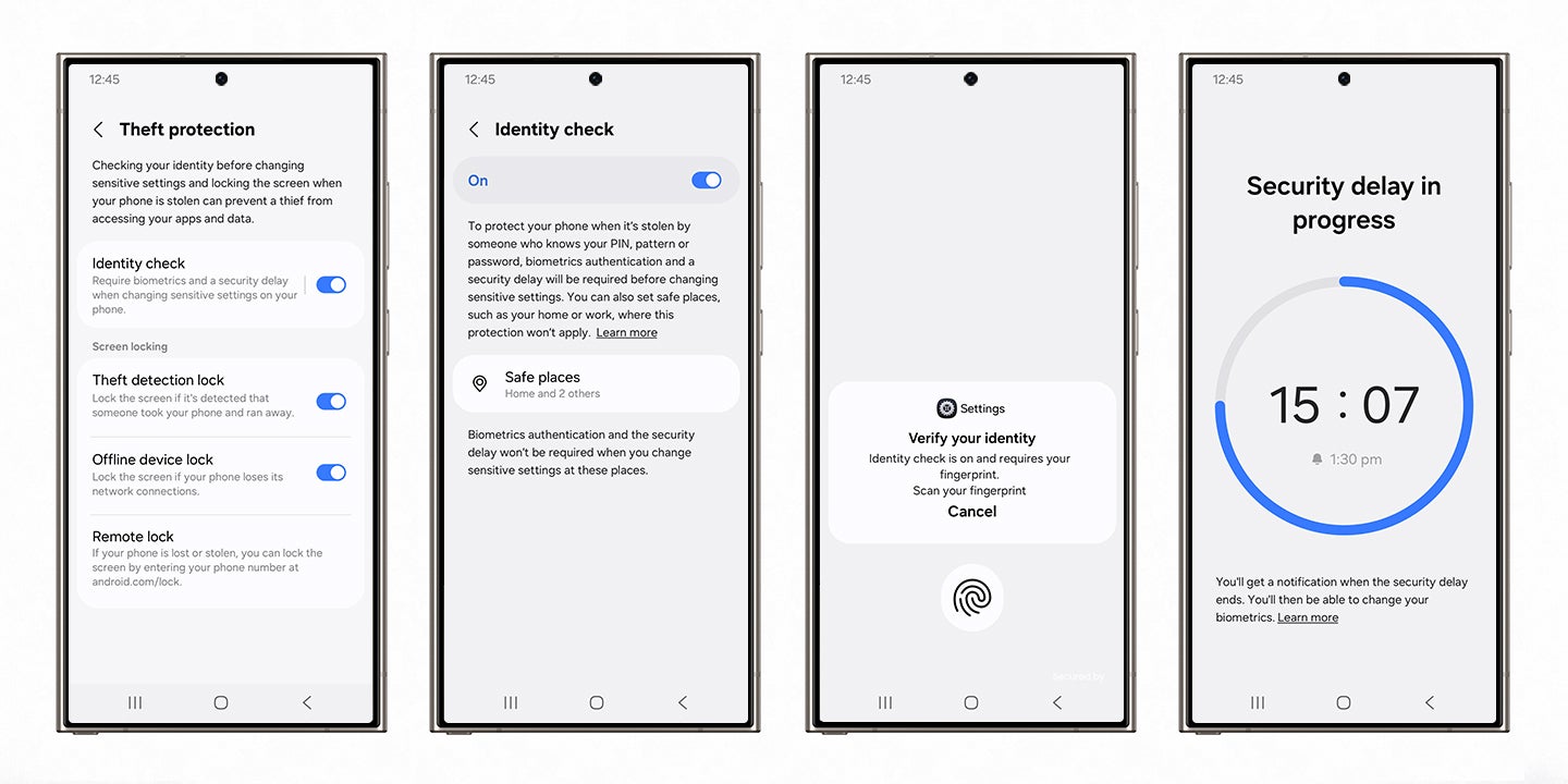 Theft Protection. | Image Credit - Samsung - Samsung One UI 7 public beta brings advanced security protections for Galaxy phones