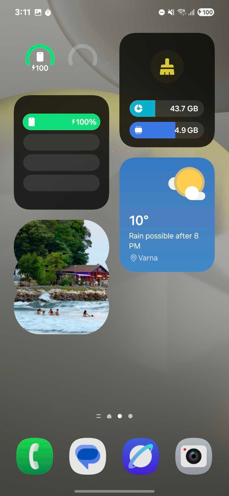 One UI 7 widgets