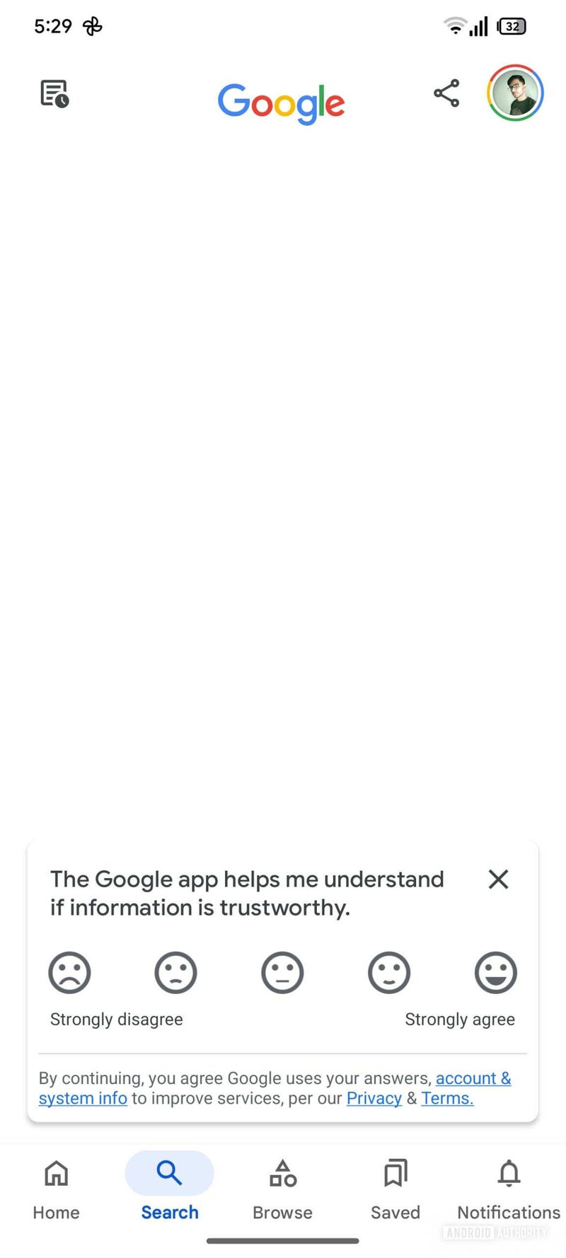 Screenshots of Google AI Mode in Search