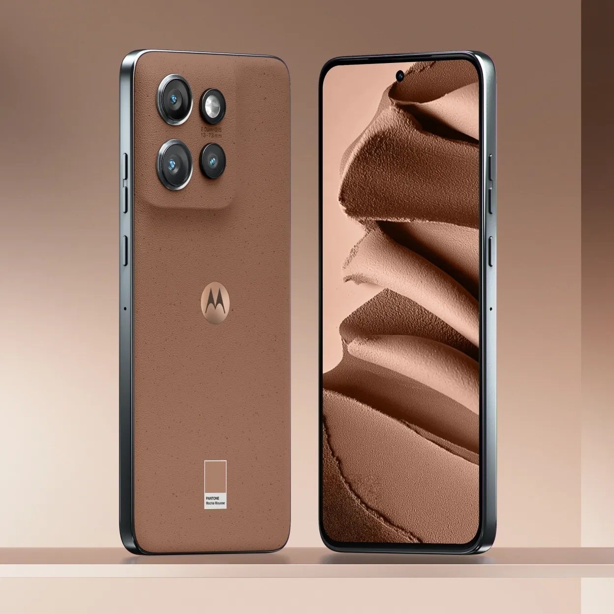 This could've been a futuristic shade of blue. | Image credit – Motorola - I'd take a Mickey Mouse phone over a Mocha Mousse phone any day, and you?