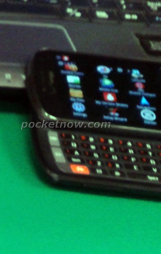 The Samsung SCH-i405 is the manufacturer's first Android model for Verizon with a side-sliding QWERTY - Leak reveals Samsung's first Android slider for Verizon