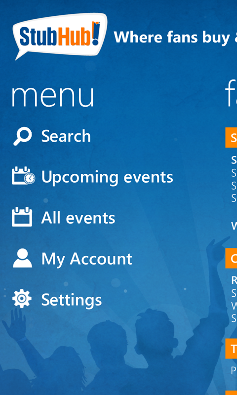 StubHub releases official app on WP7