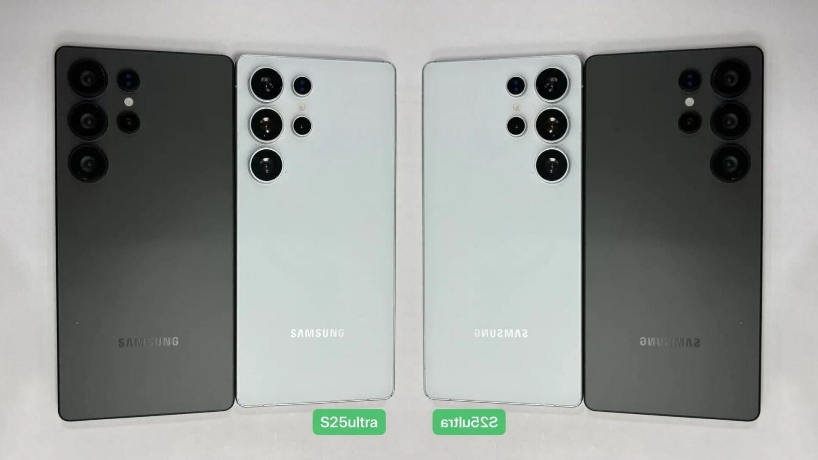 Leaked dummy models of the Galaxy S25 Ultra. - Galaxy S25: The first great small flagship from Samsung in ages - but is this enough?