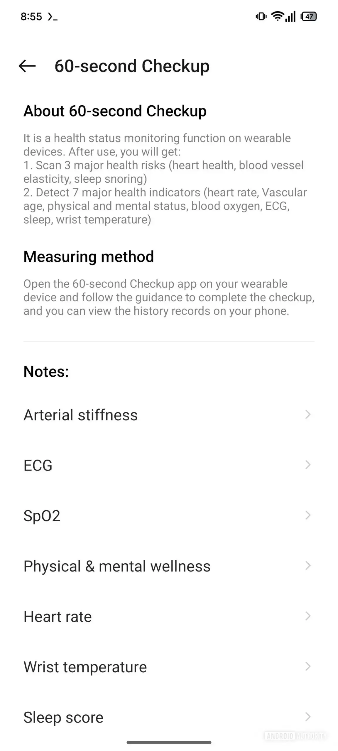 Image Credit - Android Authority - OnePlus Watch 3 leak gives us a glimpse of some exciting health features