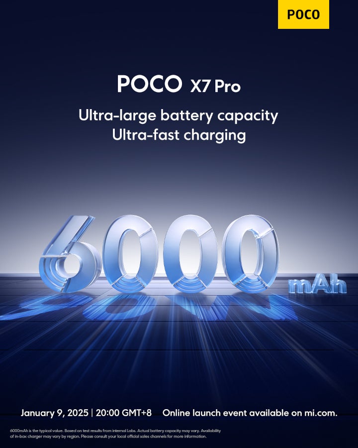 Poco X7 Pro battery (global version)