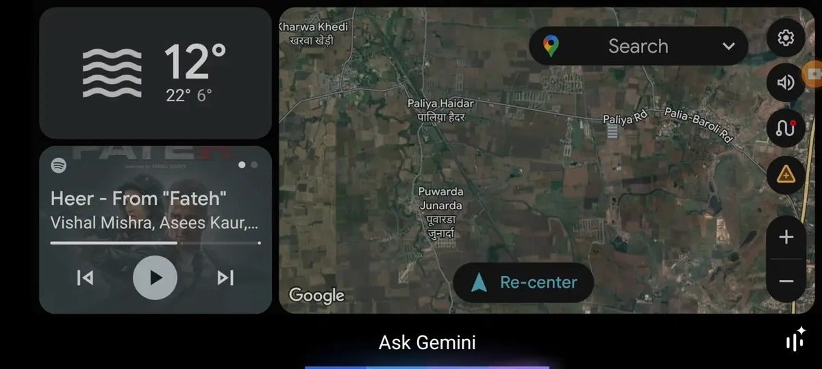 Image by AndroidAuthority. - Google’s Gemini AI assistant appears in Android Auto beta