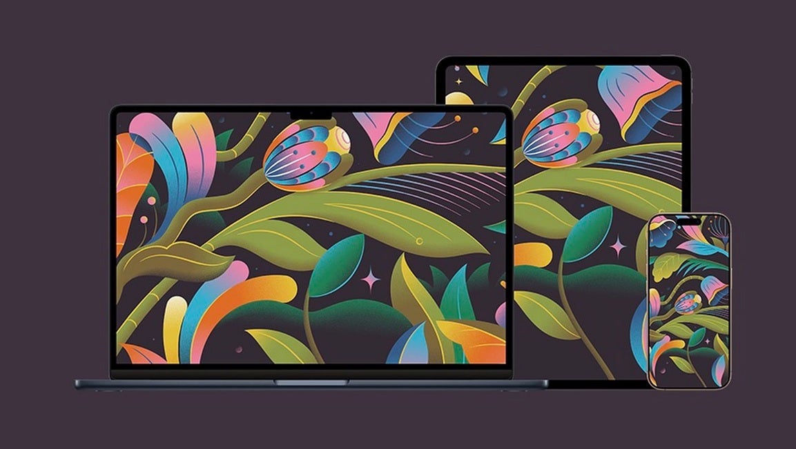 Apple releases new wallpaper for the iPhone, iPad, and Mac to celebrate the Grand Opening of the new Miami Apple Store. | Image credit-Apple - Apple creates special wallpaper, playlist, and more to celebrate a new Miami Apple Store