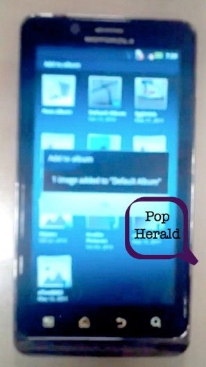 Can this be the Motorola DROID Bionic so out of focus? - Another mystery Motorola device gets pictured; is this the DROID Bionic?