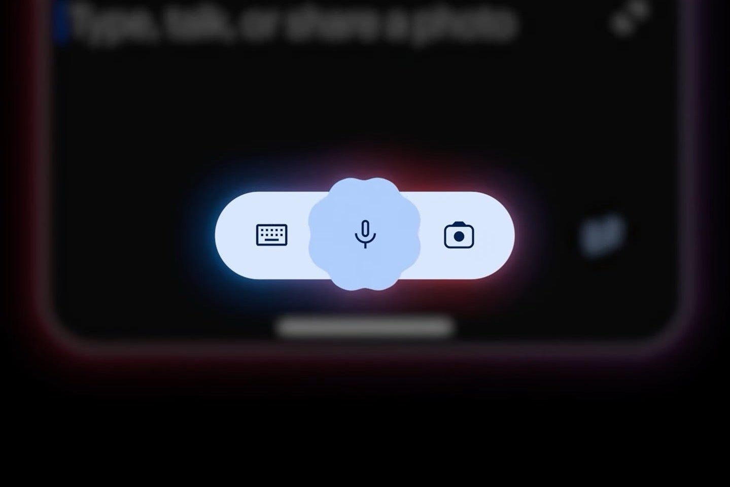 Image of the Gemini app UI