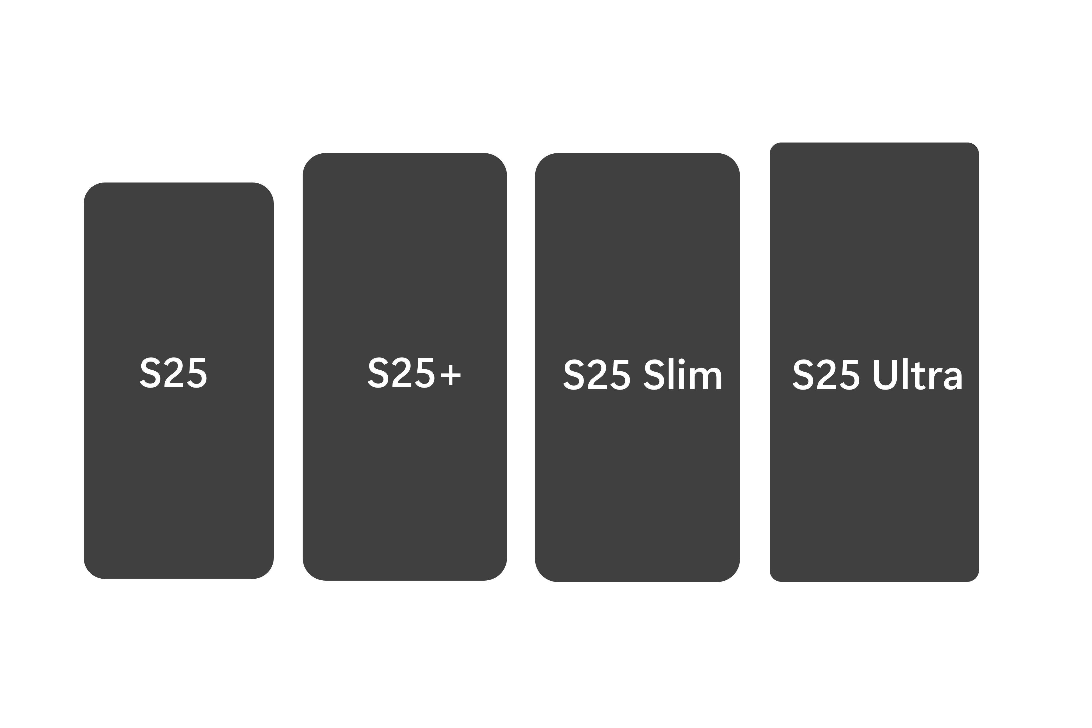 Galaxy S25 Slim vs S25 Plus Ultra