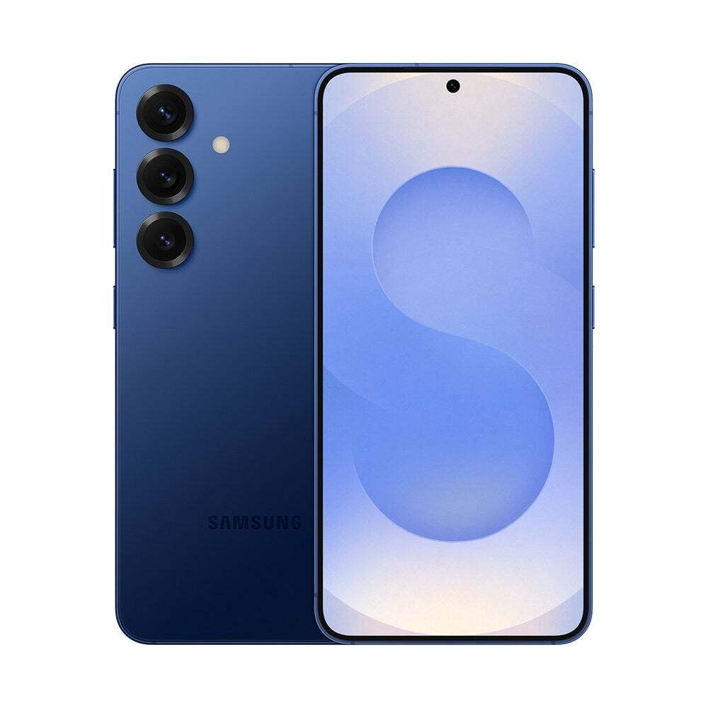 The Galaxy S25 in Navy, official leaked render. | Image Credit - Evan Blass - Galaxy S25 colors: Here&#039;s what the rumors are saying so far!