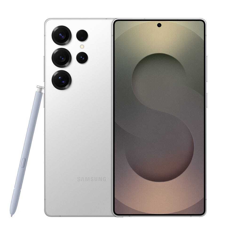 Leaked render of the S25 Ultra in a white-ish shade. | Image Credit - Evan Blass - Galaxy S25 colors: Here&#039;s what the rumors are saying so far!