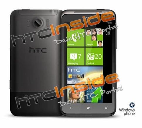 HTC Eternity leaked out with the biggest display on a smartphone, 1.5GHz powering Windows Phone Mango