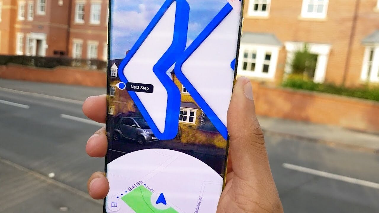 Google Maps&amp;#039; AR feature Live View which uses AR to display walking directions superimposed over a live real-world feed.