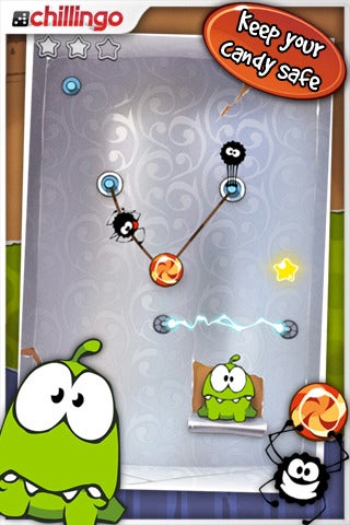 Cut The Rope now in the Android Market