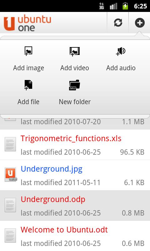 Ubuntu One Files comes to Android