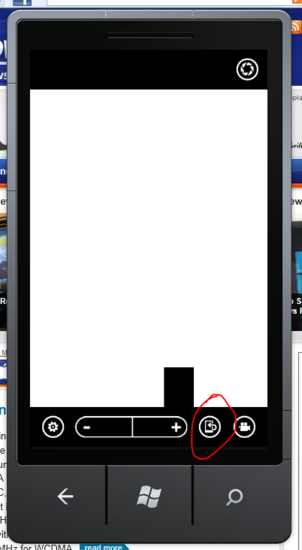 More evidence of front-facing camera support in WP7 Mango