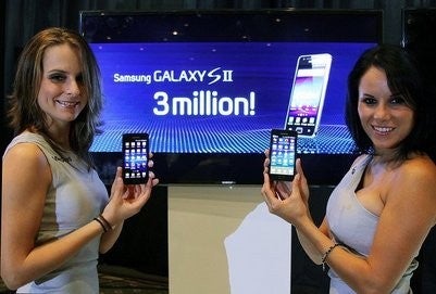 It has taken just 55 days for the Samsung Galaxy S II to sell 3 million units - Samsung Galaxy S II sells like hotcakes; 3 million sold in 55 days