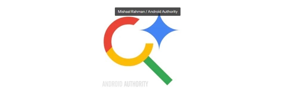 This is the icon for AI Mode which looks like the magnifying glass icon for Search with the Gemini AI star added. } Image credit-Android Authority - Pixel users will soon converse with Google Search&#039;s AI Mode to get answers from the home screen