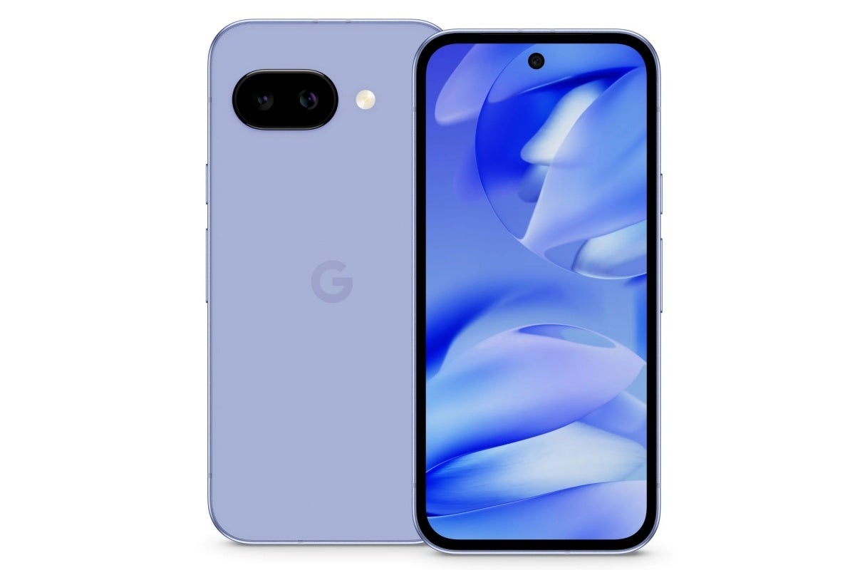 The Pixel 9a&#039;s Iris colorway doesn&#039;t look half bad either. | Image Credit -- WinFuture - The ultimate Google Pixel 9a leak reveals all of the key specs and European price points