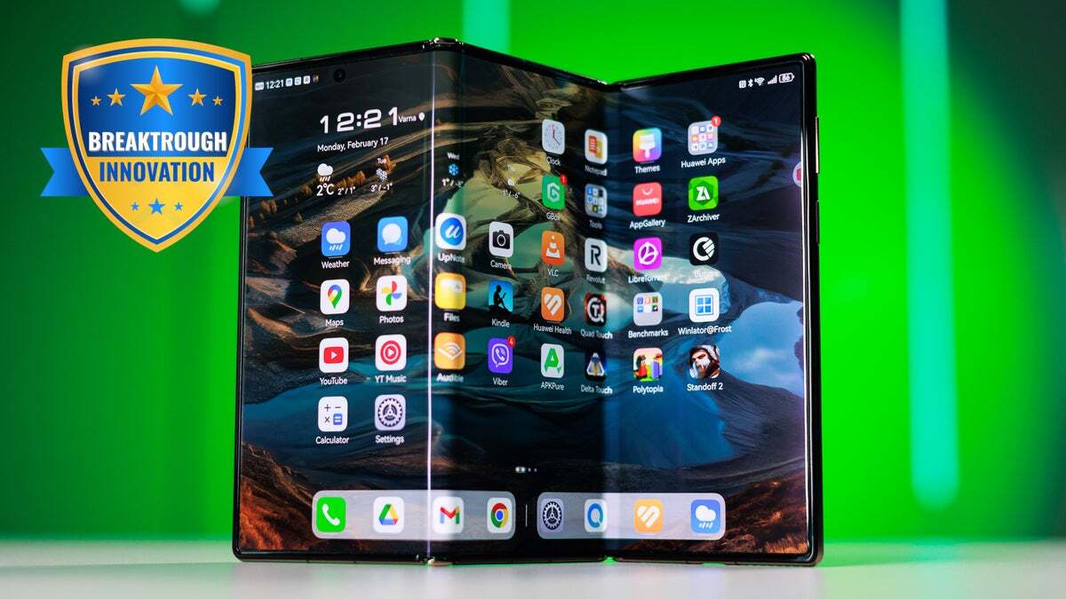 The Huawei Mate XT won our Breakthrough Innovation award, while the OnePlus Open 2 won&#039;t win anything this year... - Hey OnePlus, canceling the OnePlus Open 2 was a big mistake!