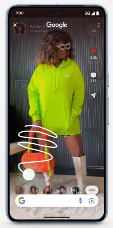 Circle to Search feature