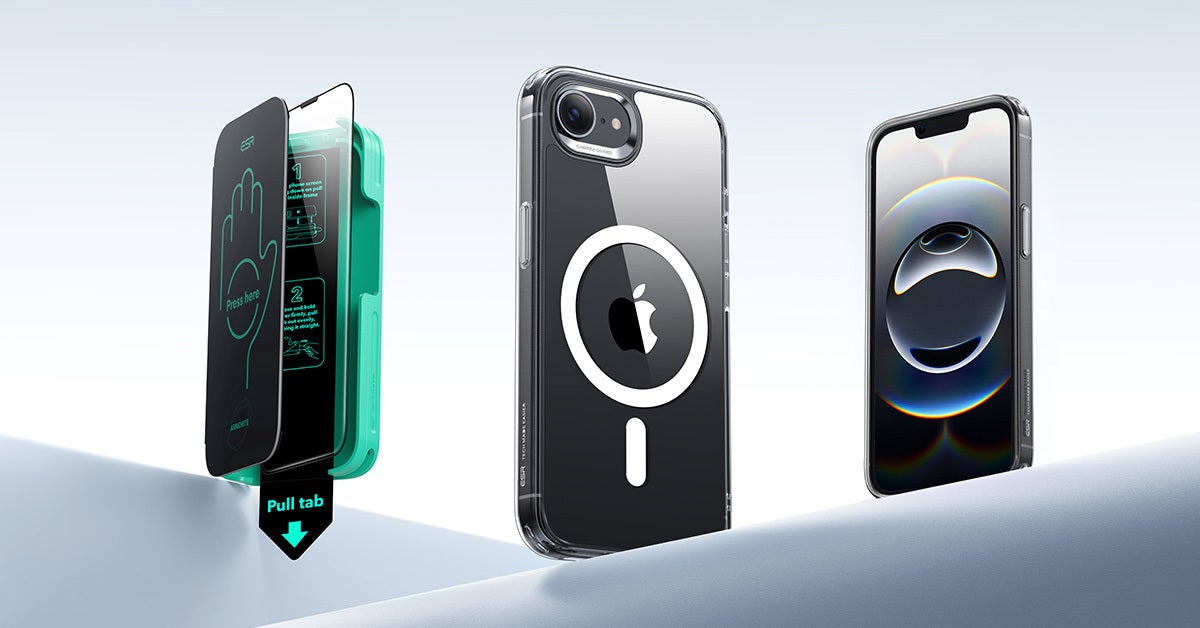 Get the ultimate kit for iPhone 16e with ESR’s HaloLock cases and screen protectors!