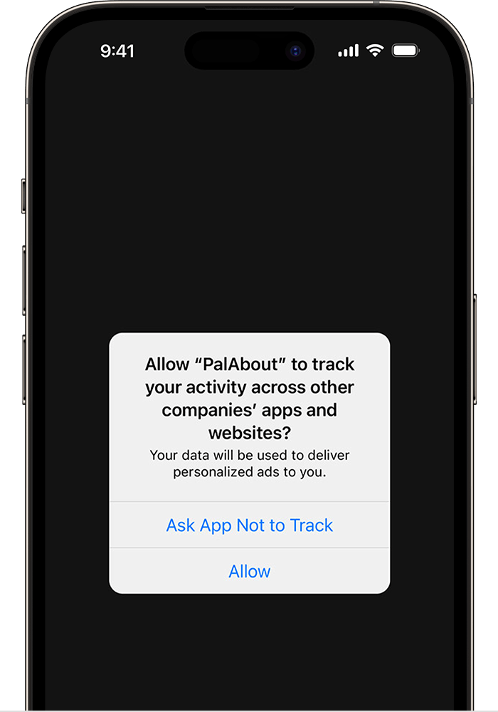 A screenshot of an iPhone screen with a pop-up on it.