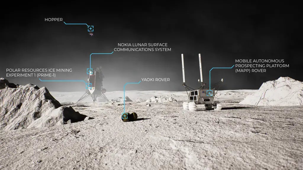 Nokia is on its way to deploy the first cellular network on the Moon