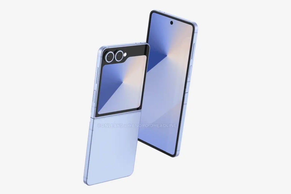 The Z Flip 7 looks very thin for its battery size in these recently leaked renders. - This hot new Galaxy Z Flip 7 rumor is sure to put a big smile on the faces of road warriors