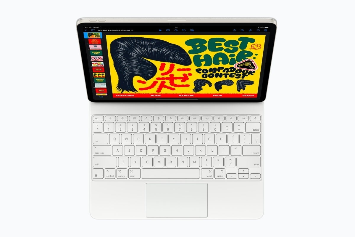 Apple iPad Air (2025) with new Magic Keyboard