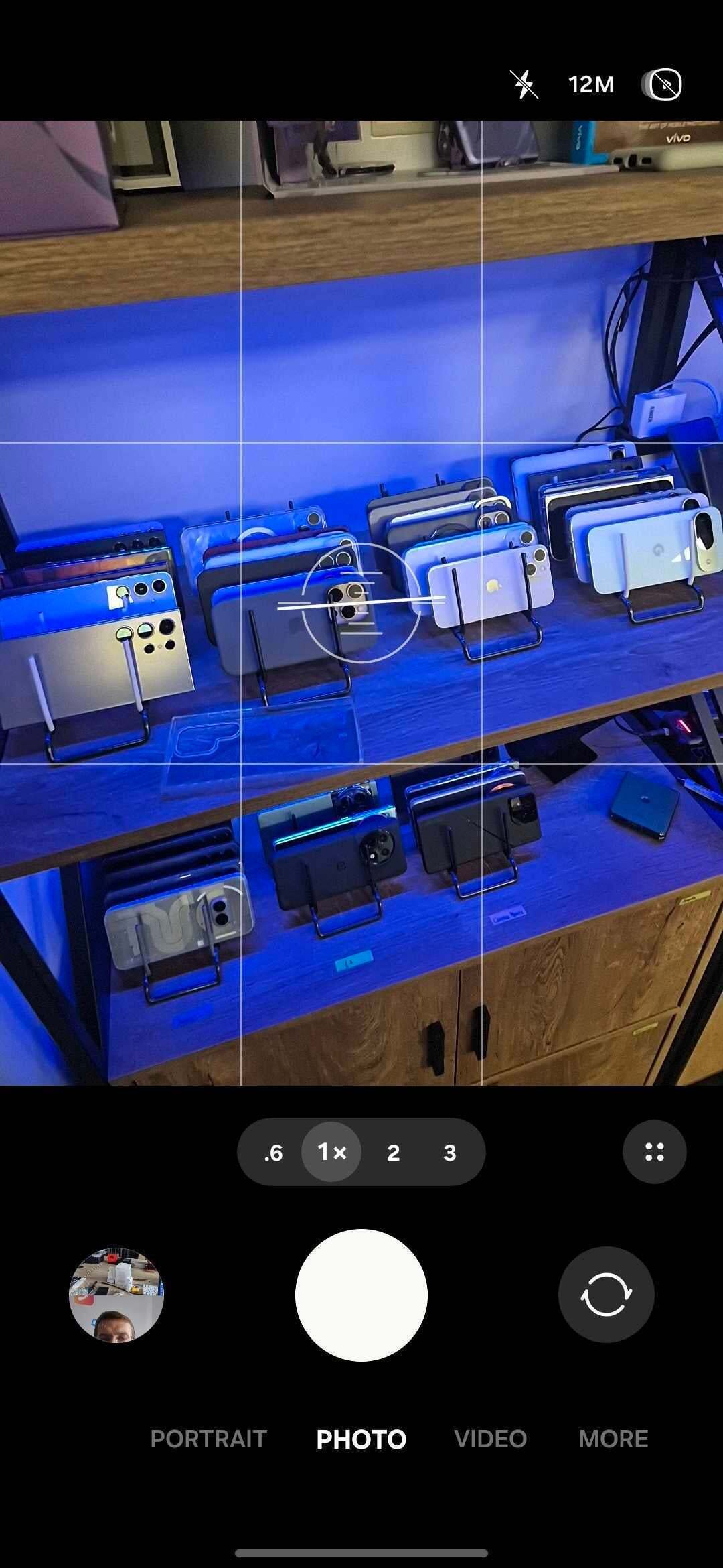 The new camera app layout in One UI 7. | Image credit – PhoneArena - One UI 7 open beta drops on these Galaxy phones in a matter of hours