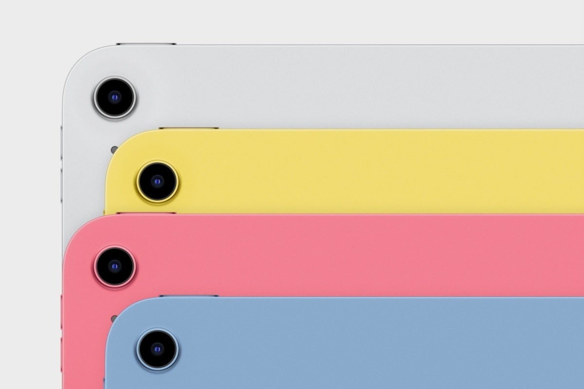 Official Apple iPad (A16) color options