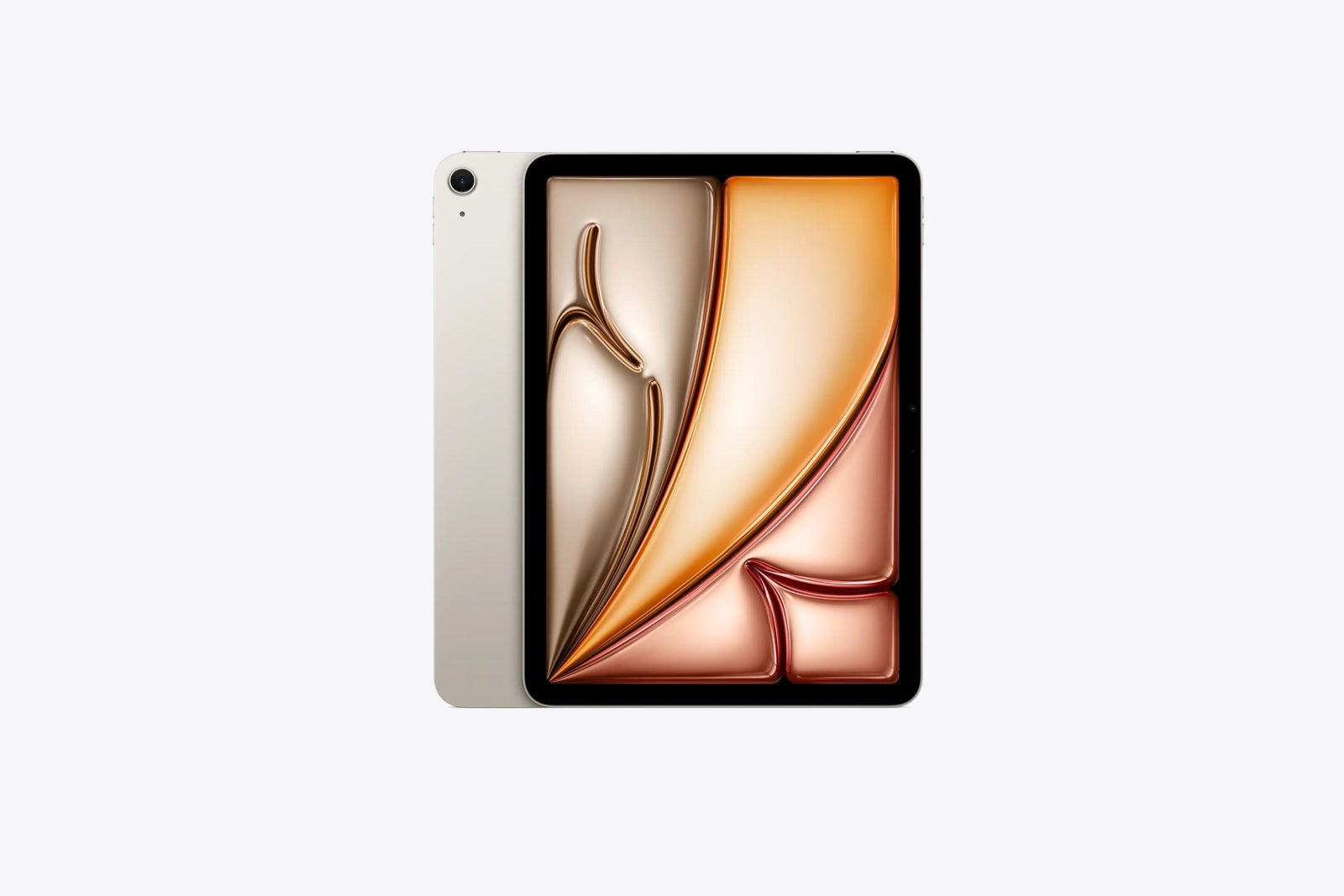 iPad Air M3 in Starlight. | Image Credit - Apple - iPad Air M3 colors: all the official hues