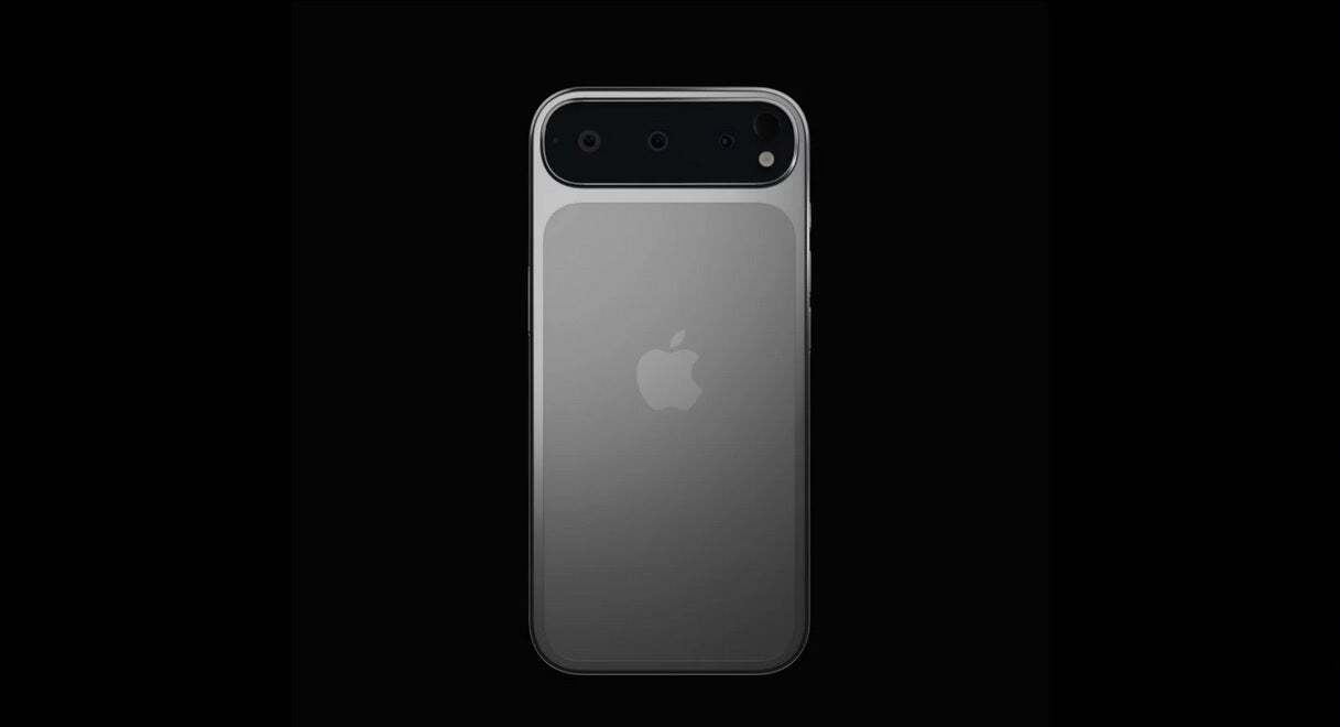 An iPhone 17 Pro Max render. | Image credit – Wylsacom - The newborn Pixel 9a returns to sane design and so should the Pixel 11 in 2026