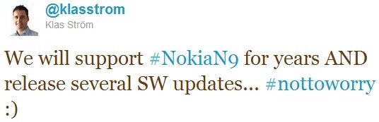Nokia N9 might be supported, after all, with several MeeGo updates heading its way